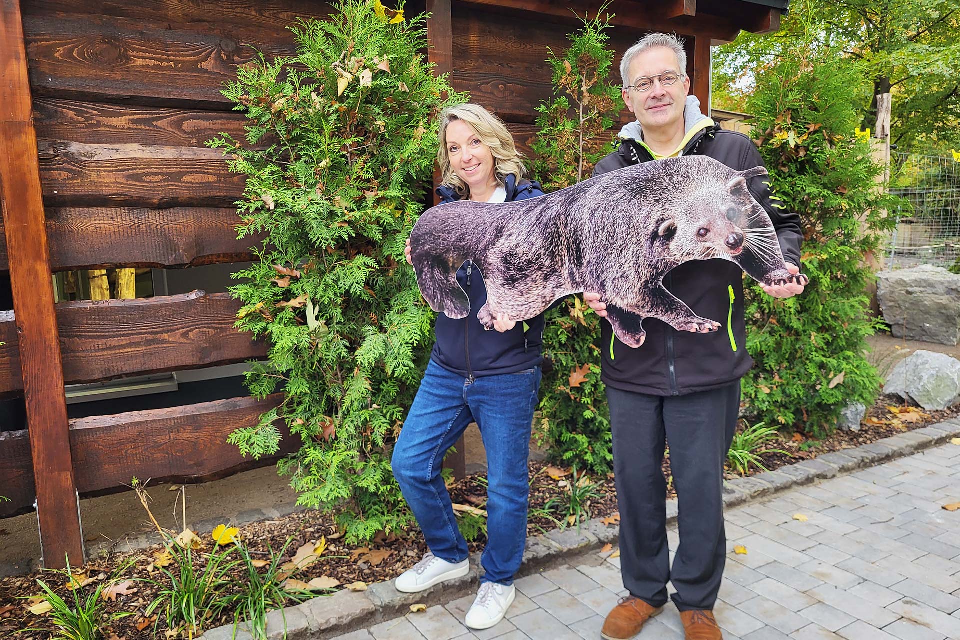 Zoo Duisburg: Naturnaher Lebensraum für die Binturong